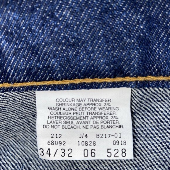 Vintage GWG Great Western Garment Co. Men's Jeans Size 34 x 32 Made in Canada - Picture 11 of 14